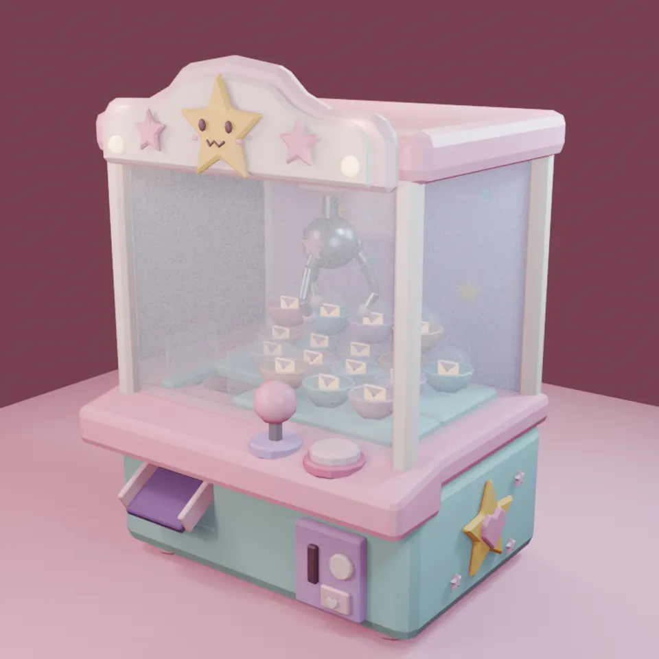 Interactive Claw Machine template preview